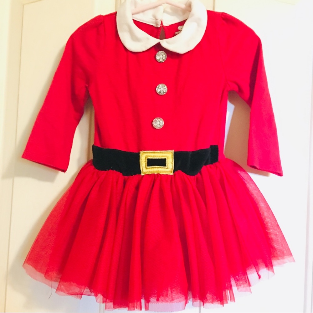☀️Santa Holiday Dress 12-18 months☀️